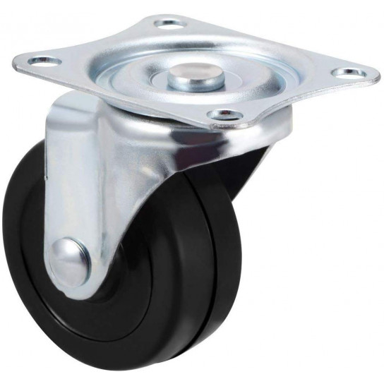2 inch swivel caster rubber wheels 323